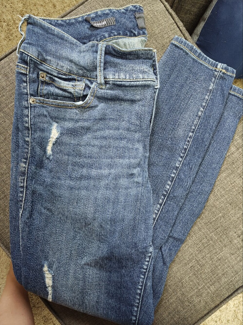 Torrid Medium wash sky high skinny sz 16R